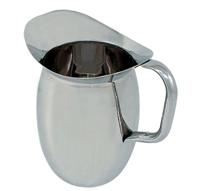 water pitcher 2 qt w-out guard